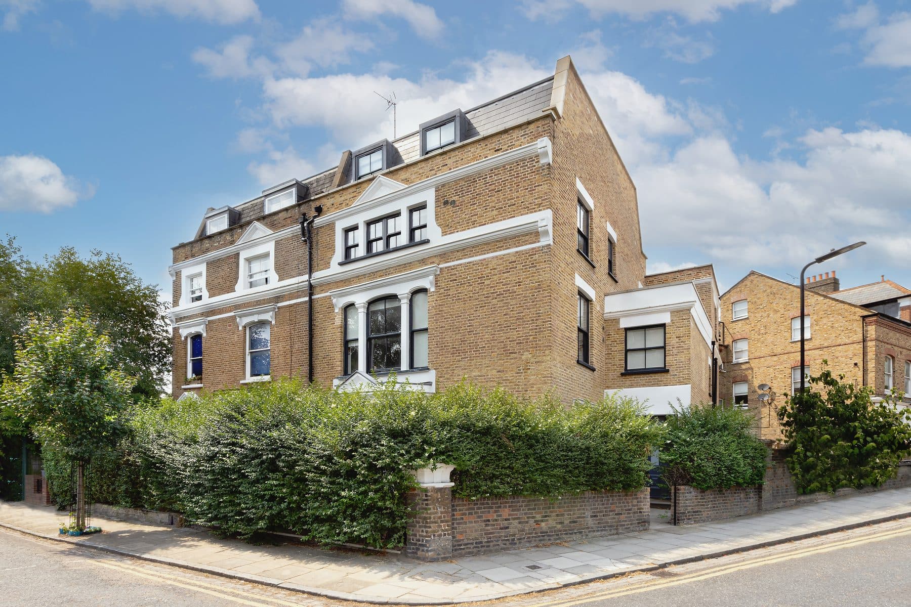Restored period property, London